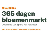 365 dagen bloemenmarkt - Onderdeel van Spring Fair Aalsmeer